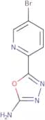 5-(5-Bromopyridin-2-yl)-1,3,4-oxadiazol-2-amine