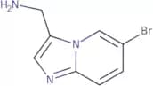 1-{6-Bromoimidazo[1,2-a]pyridin-3-yl}methanamine