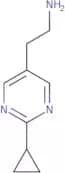 2-(2-Cyclopropylpyrimidin-5-yl)ethan-1-amine