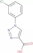 1-(3-chlorophenyl)-1H-1,2,3-triazole-4-carboxylic acid