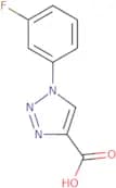 1-(3-Fluorophenyl)-1H-1,2,3-triazole-4-carboxylic acid