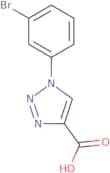 1-(3-Bromophenyl)-1H-1,2,3-triazole-4-carboxylic acid
