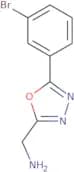 [5-(3-Bromophenyl)-1,3,4-oxadiazol-2-yl]methanamine