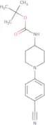 tert-Butyl N-[1-(4-cyanophenyl)piperidin-4-yl]carbamate