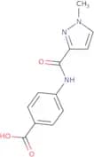 4-(1-Methyl-1H-pyrazole-3-amido)benzoic acid