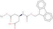 (3S)-3-({[(9H-Fluoren-9-yl)methoxy]carbonyl}amino)-5-methoxy-5-oxopentanoic acid