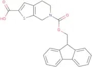 6-{[(9H-Fluoren-9-yl)methoxy]carbonyl}-4H,5H,6H,7H-thieno[2,3-c]pyridine-2-carboxylic acid