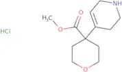 Methyl 4-(1,2,3,6-tetrahydropyridin-4-yl)oxane-4-carboxylate hydrochloride