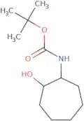 rac-tert-Butyl N-[(1R,2R)-2-hydroxycycloheptyl]carbamate