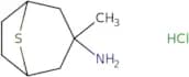 3-Methyl-8-thiabicyclo[3.2.1]octan-3-amine hydrochloride