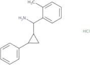 (2-Methylphenyl)(2-phenylcyclopropyl)methanamine hydrochloride