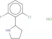 2-(2-Chloro-6-fluorophenyl)pyrrolidine hydrochloride