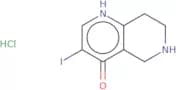 3-Iodo-1,4,5,6,7,8-hexahydro-1,6-naphthyridin-4-one hydrochloride