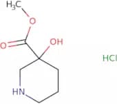 Methyl 3-hydroxypiperidine-3-carboxylate hydrochloride
