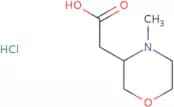 (4-Methyl-3-morpholinyl)acetic acid hydrochloride