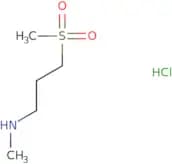 (3-Methanesulfonylpropyl)(methyl)amine hydrochloride