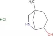 1-Methyl-6-azabicyclo[3.2.1]octan-4-ol hydrochloride