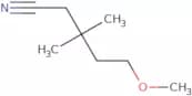 5-Methoxy-3,3-dimethylpentanenitrile