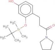 3-{2-[(tert-Butyldimethylsilyl)oxy]-4-hydroxyphenyl}-1-(pyrrolidin-1-yl)propan-1-one