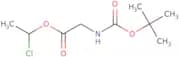 1-Chloroethyl 2-{[(tert-butoxy)carbonyl]amino}acetate