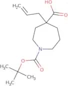 1-[(tert-Butoxy)carbonyl]-4-(prop-2-en-1-yl)azepane-4-carboxylic acid