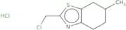 2-(Chloromethyl)-6-methyl-4,5,6,7-tetrahydro-1,3-benzothiazole hydrochloride