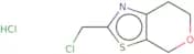 2-(Chloromethyl)-4H,6H,7H-pyrano[4,3-d][1,3]thiazole hydrochloride