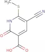 5-Cyano-6-(methylsulfanyl)-2-oxo-1,2-dihydropyridine-3-carboxylic acid