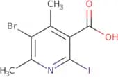 5-Bromo-2-iodo-4,6-dimethylpyridine-3-carboxylic acid
