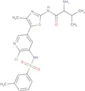 (S)-2-Amino-N-(5-(6-chloro-5-(3-methylphenylsulfonamido)pyridin-3-yl)-4-methylthiazol-2-yl)-3-meth…