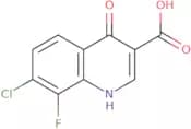 7-Chloro-8-fluoro-4-hydroxyquinoline-3-carboxylic acid