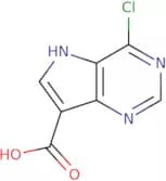 4-Chloro-5H-pyrrolo[3,2-d]pyrimidine-7-carboxylic acid