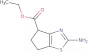 ethyl 2-amino-4H,5H,6H-cyclopenta[d][1,3]thiazole-4-carboxylate