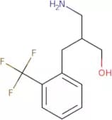 3-Amino-2-{[2-(trifluoromethyl)phenyl]methyl}propan-1-ol