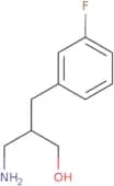3-Amino-2-[(3-fluorophenyl)methyl]propan-1-ol