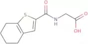 2-(4,5,6,7-Tetrahydro-1-benzothiophen-2-ylformamido)acetic acid