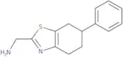 (6-Phenyl-4,5,6,7-tetrahydro-1,3-benzothiazol-2-yl)methanamine