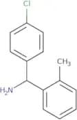 (4-Chlorophenyl)(2-methylphenyl)methanamine