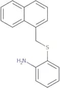 2-[(Naphthalen-1-ylmethyl)sulfanyl]aniline