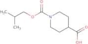 1-[(2-Methylpropoxy)carbonyl]piperidine-4-carboxylic acid