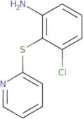 3-Chloro-2-(pyridin-2-ylsulfanyl)aniline