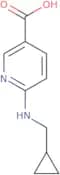 6-[(Cyclopropylmethyl)amino]pyridine-3-carboxylic acid