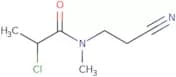 2-Chloro-N-(2-cyanoethyl)-N-methylpropanamide