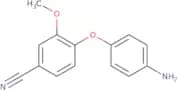 4-(4-Aminophenoxy)-3-methoxybenzonitrile