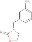 3-[(3-Aminophenyl)methyl]-1,3-oxazolidin-2-one