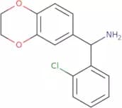 (2-Chlorophenyl)(2,3-dihydro-1,4-benzodioxin-6-yl)methanamine
