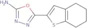 5-(4,5,6,7-Tetrahydro-1-benzothiophen-2-yl)-1,3,4-oxadiazol-2-amine