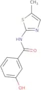 3-Hydroxy-N-(5-methyl-1,3-thiazol-2-yl)benzamide