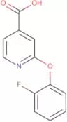 2-(2-Fluorophenoxy)pyridine-4-carboxylic acid