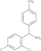 (2-Chloro-4-fluorophenyl)(4-methylphenyl)methanamine